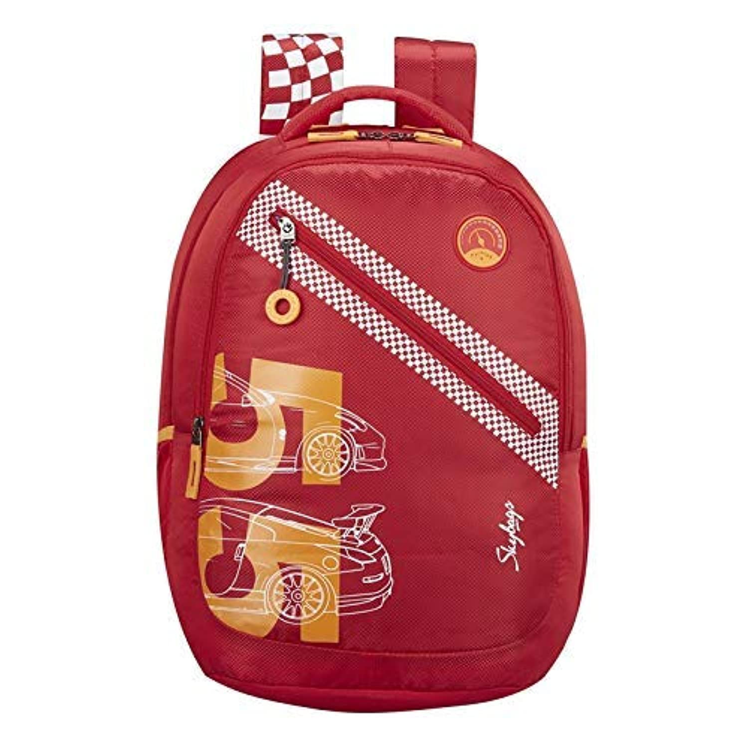 ASTRO CAR THEME RED SCHOOL BACKPACK 32L-image-40