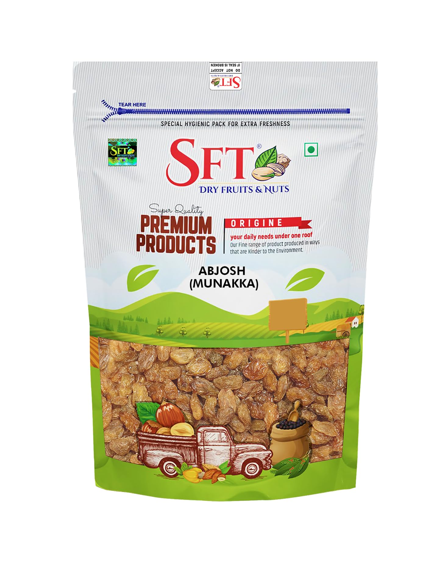 Raisin with Seed (Munakka) Abjosh 1 Kg