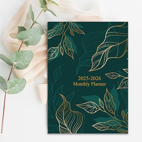 Miniatura 8 de Agenda mensual 2025-2026, calendario de 18 meses de julio de 2025 a diciembre de 2026, agenda mensual 2025-26, fácil de organizar tu vida diaria, 7