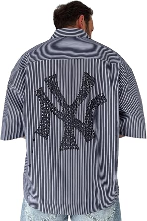 A k Haki NY  izgili Oversize G mlek GJ-023