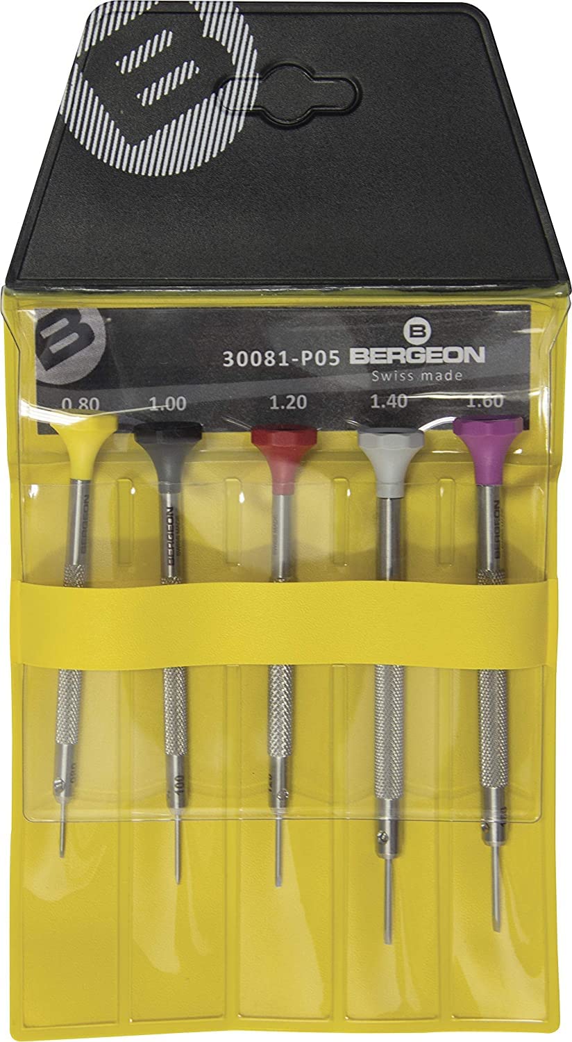 Bergeon Uhrenreparaturwerkzeug (Modell: 6899-P05), Silber, Silber