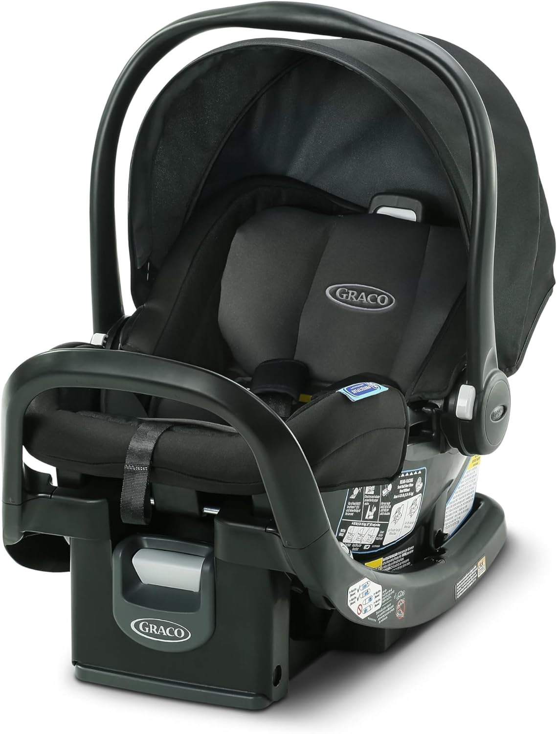 Graco SnugRide SnugFit Infant Car Seat, Baby Car Seat with Anti Rebound Bar for Extra Safety, No-Ret...