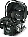 Graco SnugRide SnugFit Infant Car Seat, Baby Car Seat with Anti Rebound Bar for Extra Safety, No-Rethread Harness, LATCH Equipped Carseat, Baby Essentials, Gift for New Parents, Gotham