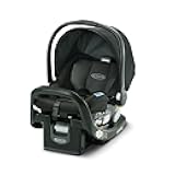 Graco SnugRide SnugFit Infant Car Seat, Baby Car Seat with Anti Rebound Bar for Extra Safety, No-Rethread Harness, LATCH Equipped Carseat, Baby Essentials, Gift for New Parents, Gotham