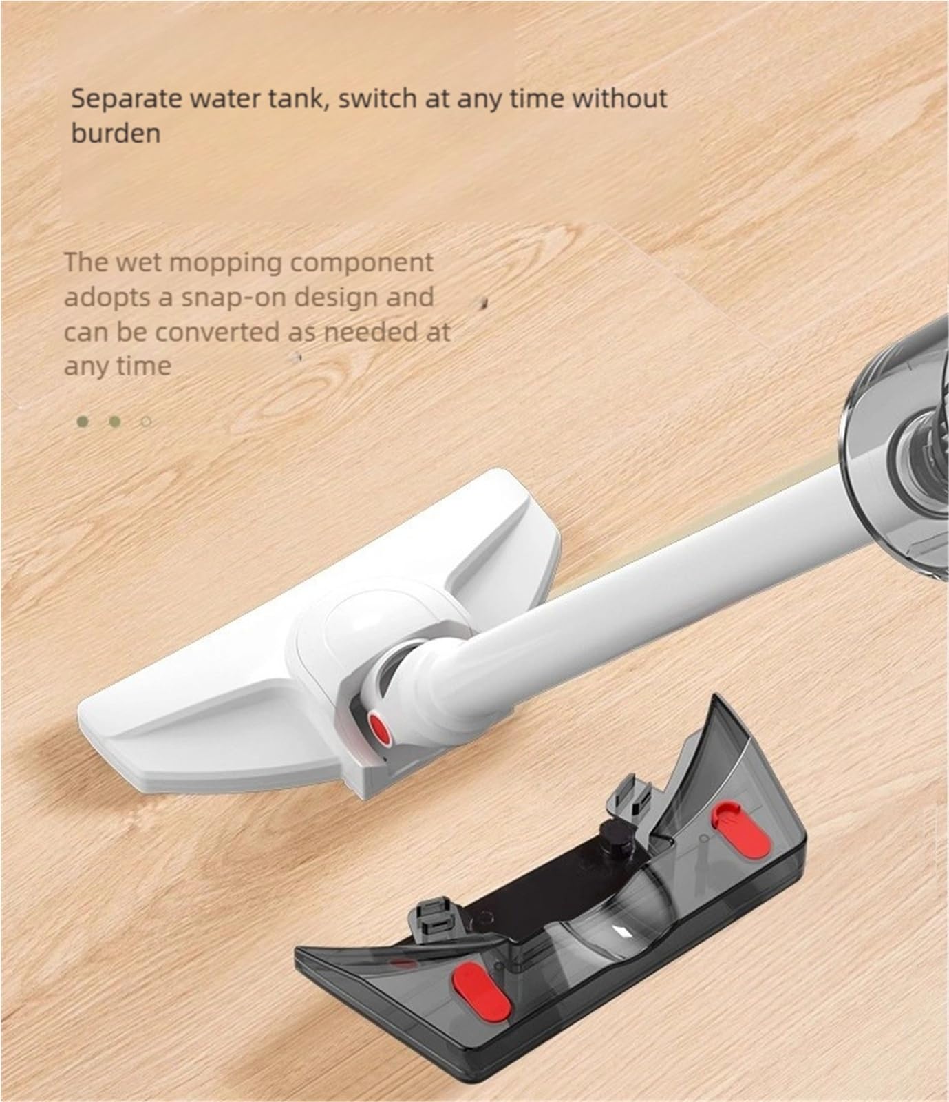 Aspirateur de voiture sans fil, balai humide et sec pour sols durs et tapis, rechargeable, jusqu'à 45 minutes d'autonomie, design portable léger