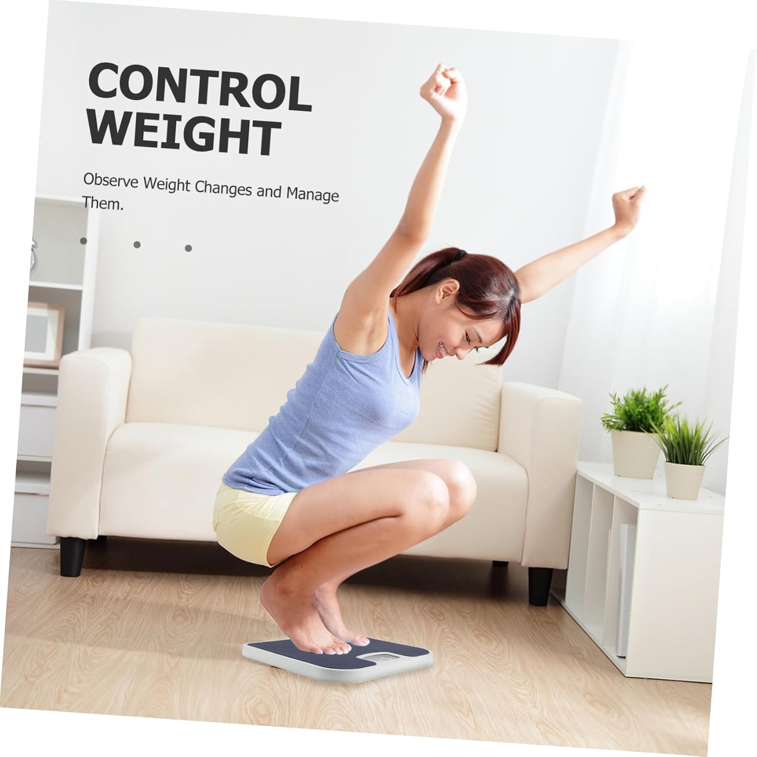 VALICLUD Mechanical Bathroom Scale for Measurement Analog Design for Home Use User-Friendly No Battery Needed Accurate Weight Tracking Tool for Women Stylish Finish