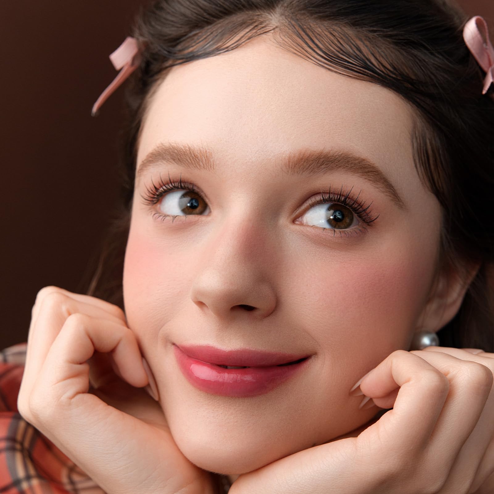 Flower Knows The Sweetie Bear Coating Lip Jelly,Soft Moisturizing Tinted Lip Gloss with Botanicals,Lightweight Non-Sticky Pink Lips Plumper,Cruelty-Free,0.18 oz(): JE06 Strawpop