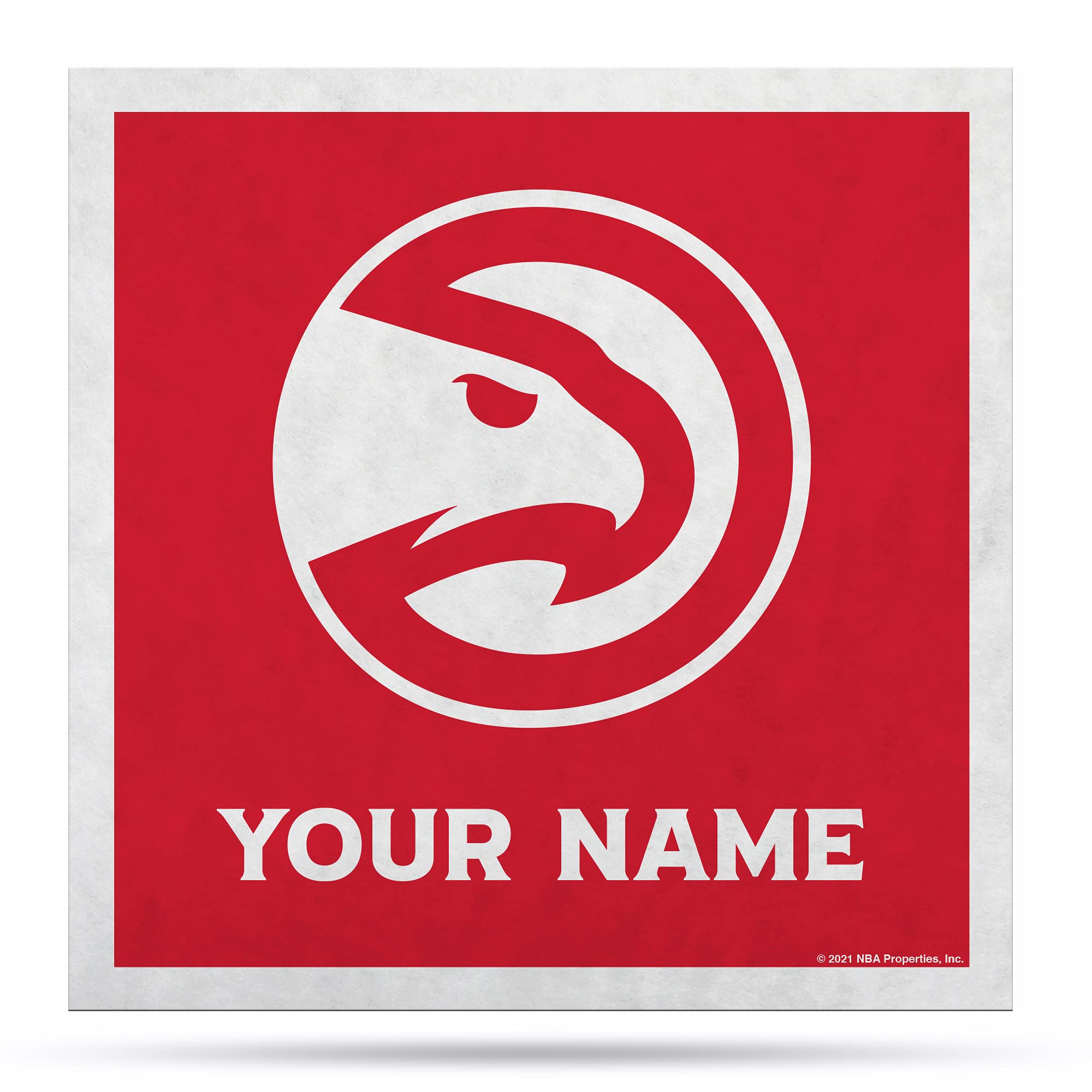 Rico Industries NBA Basketball Atlanta Hawks Personalized 35