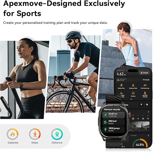 Miniatura 3 de KOSPET Magic P10 - Reloj inteligente con GPS y brújula, cuerpo de acero inoxidable, batería de 50 días, AMOLED de 1.96 pulgadas, resistente al agua