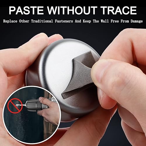 Miniatura 5 de Cinta de doble cara resistente, 9.85 pies x 0.4 pulgadas, cinta adhesiva resistente al agua, cinta adhesiva fuerte para automóvil, pared, tira de