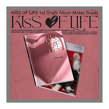 KISS of Life Midas Touch 1st Single Album CD+Photocard+Contents+