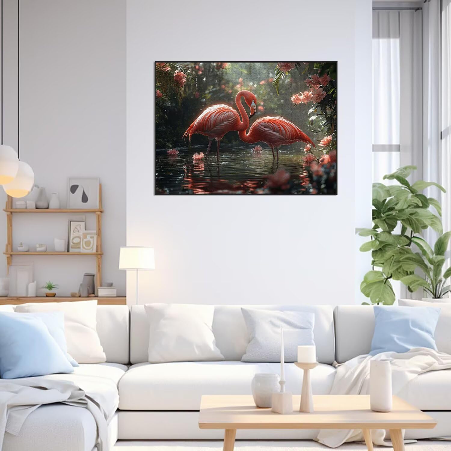Puzzle 3000 Pezzi Flamingo Puzzle Adulti, Gioco Educativo, n-333 | Jigsaw Puzzles Stagno, Impossibile Difficile Sfida, Classici Gioco Familiare, Giochi Divertenti, Idee Regalo
