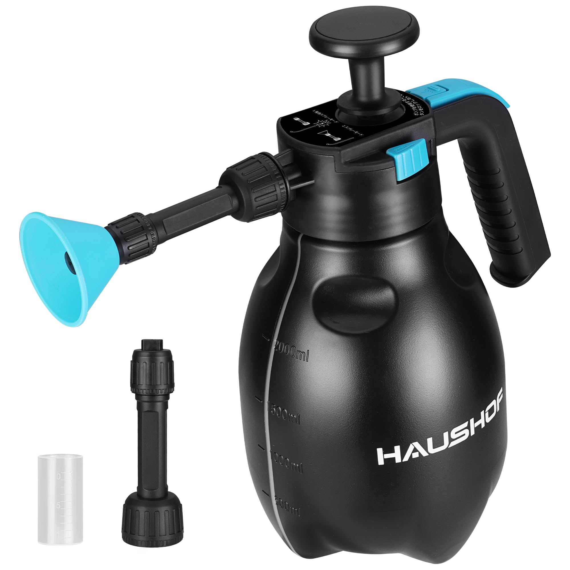 Amazon.co.jp: HAUSHOF フォームガン 洗車 スプレー 車 泡噴霧スプレー