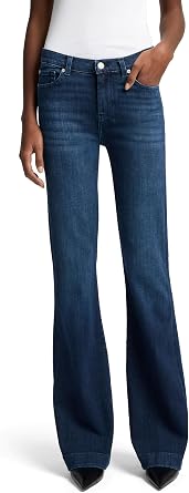 7 for All Mankind Womens Dojo Trouser Flare Jean
