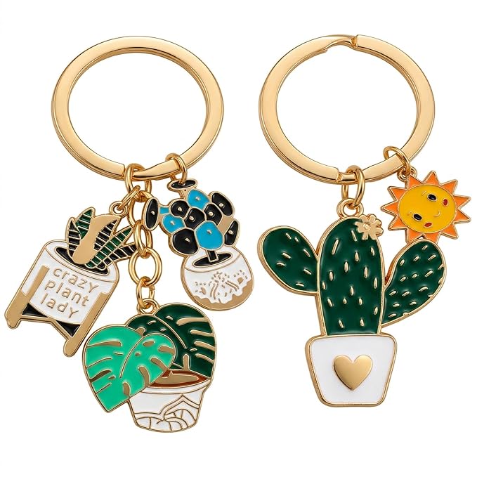 Cactus Keychain