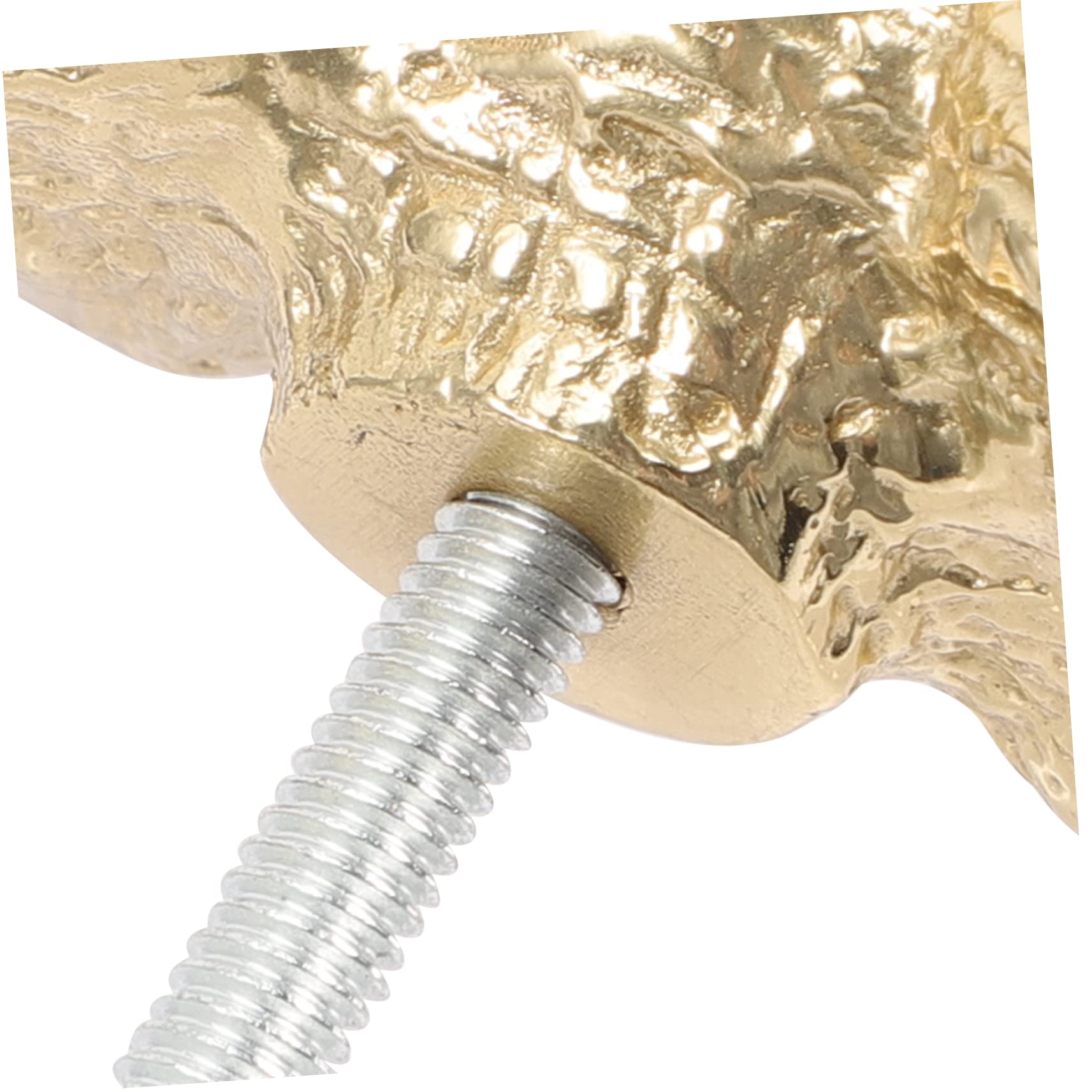 jojofuny 4stücke Brass Knob Elefantenkopf Ziehgriff Für Schrank Möbelknopf Dekorativer Türknauf Messing Geeignet Für Küchenschränke Kommoden Bücherregale Und