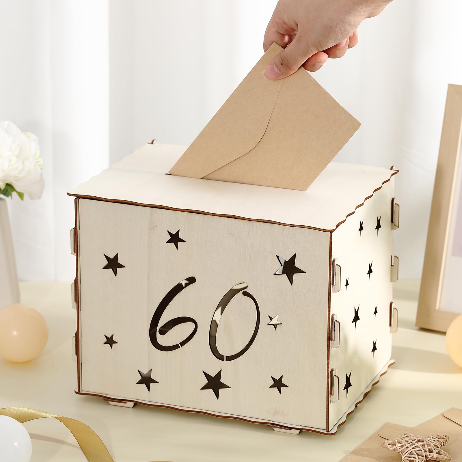 Buon Compleanno a Nero, Blu E Bianco Illustrazione di Stock