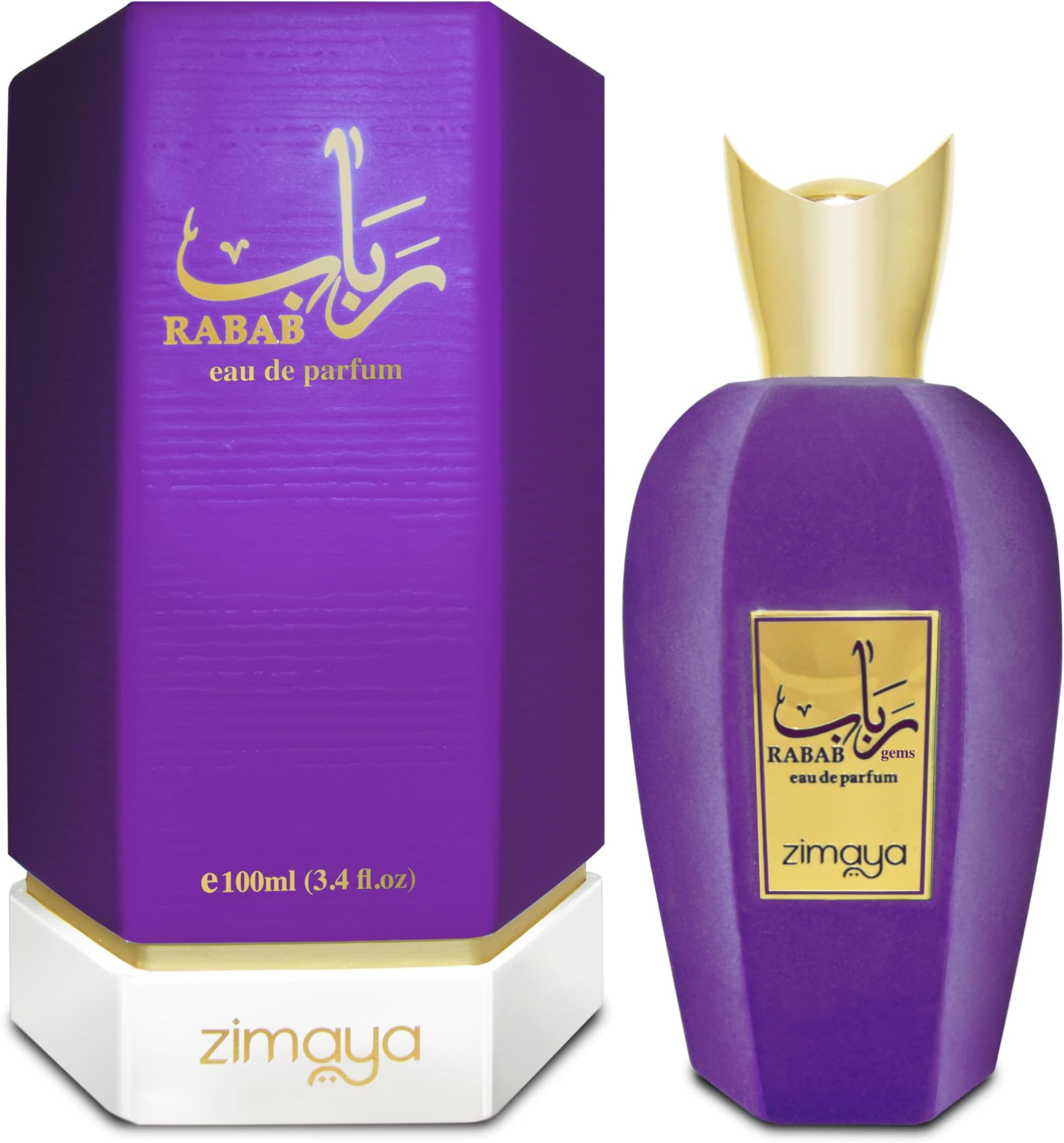 – Zimaya Rabab Gems Eau De Parfum For Women, 100ML