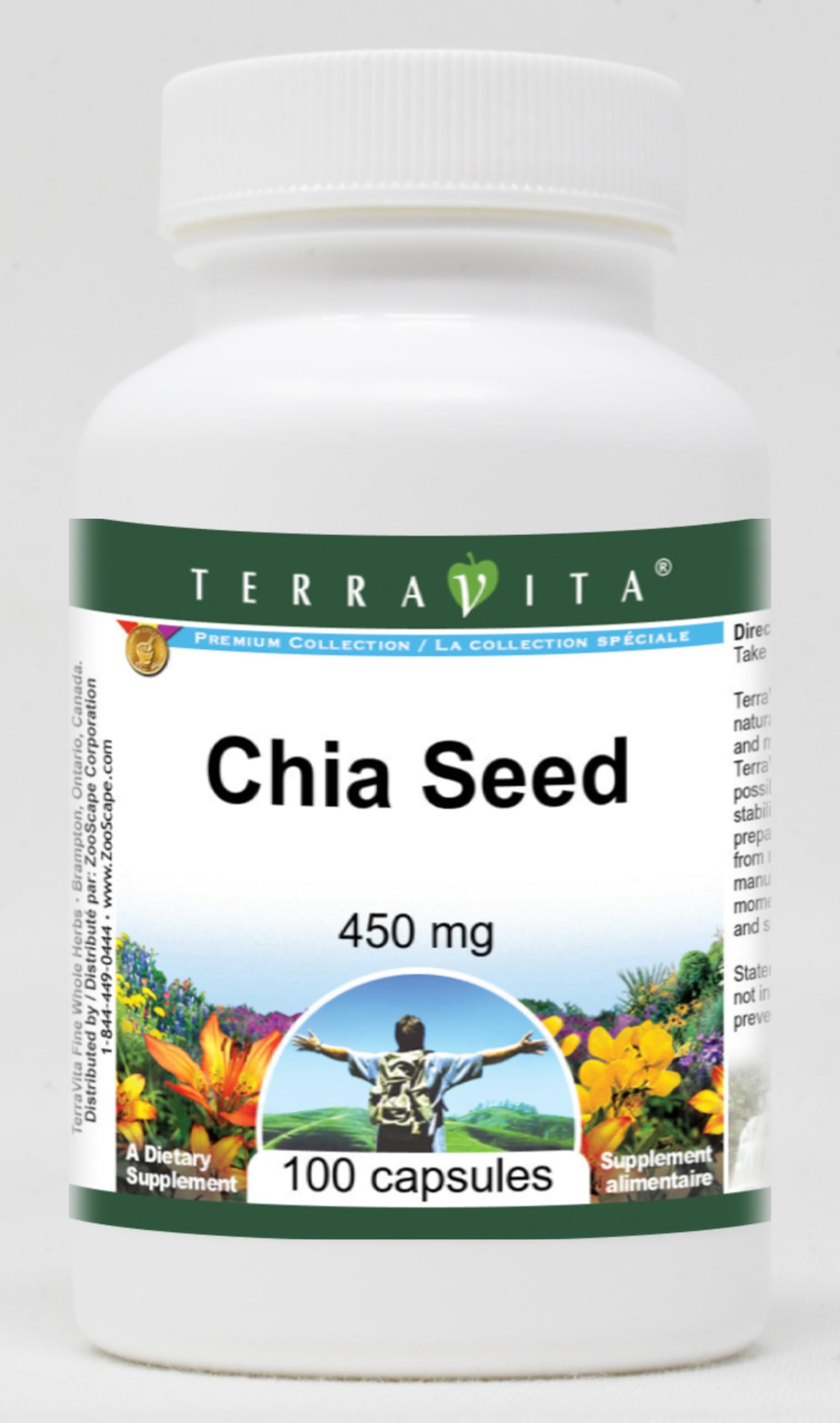 chiaページ Amazon.com: Chia Seed - 450 mg (100 Capsules, ZIN: 519691) - 3