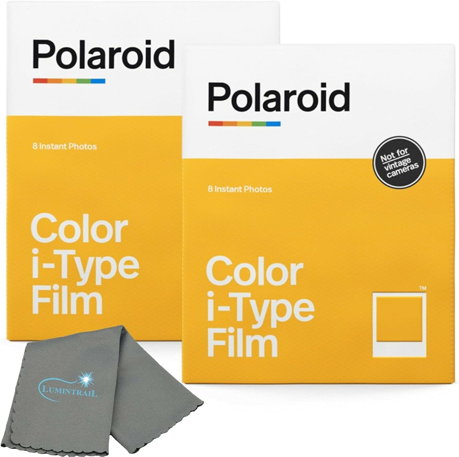 Amazon.com : Polaroid Instant Color Film for i-Type Cameras 2 Pack, 16 ...