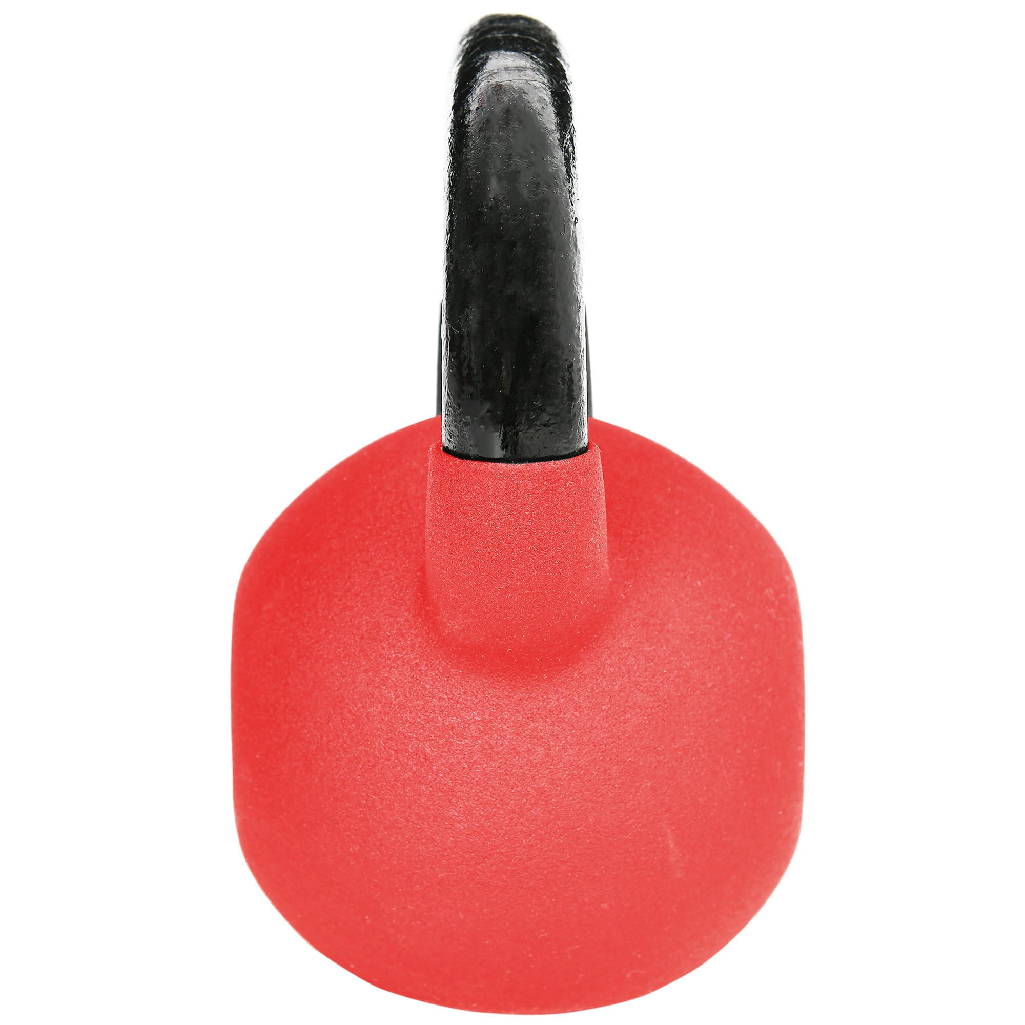 HOMCOM Pesa Rusa de Hierro Fundido 8/10/12 kg Kettlebell con Revestimiento de Neopreno Mancuernas de Bola para Entrenamiento de Fuerza en Gimnasio Casa