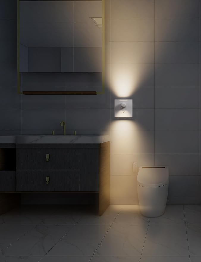 6-Pack Lámpara LED Nocturna Enchufable 3000K Luz Suave miniatura 5