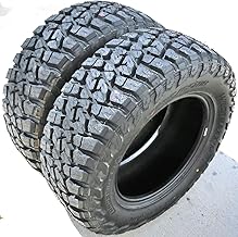 Set of 2 (TWO) Landspider Wildtraxx M/T Mud Off-Road Light Truck Radial Tires-LT285/65R18 285/65/18 285/65-18 125/122Q Load Range E LRE 10-Ply RBL Raised Black Letters