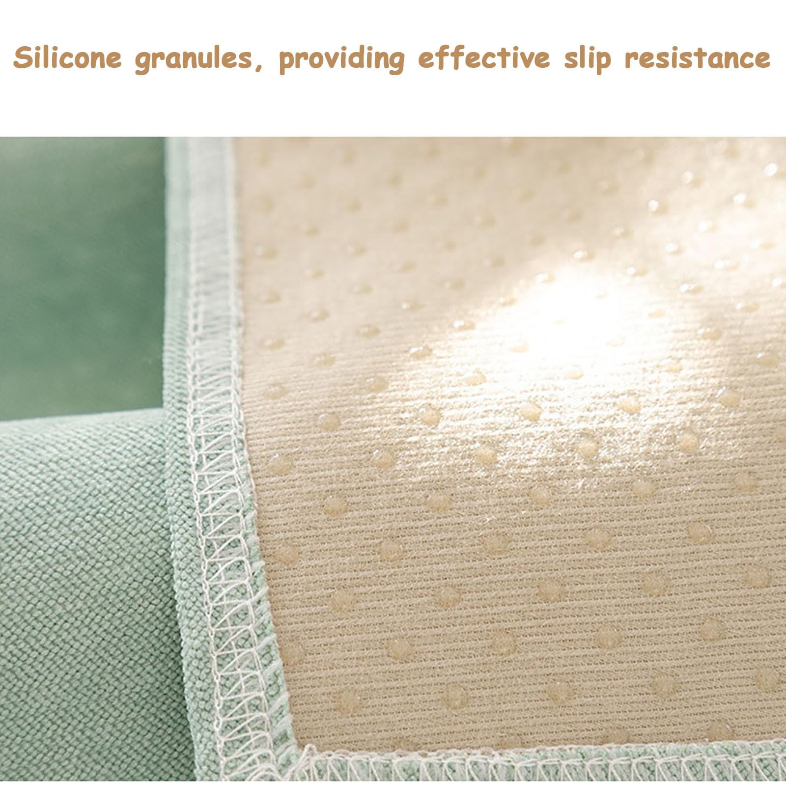 Générique Housse Canapé Relax 3 Places,Protection de Canapé Antidérapante pour Canape d'angle en Forme de L Housse de Canapé pour Chien et Chat Couvre-canapé pour 1, 2, 3, 4 Places(Green,80x240cm)
