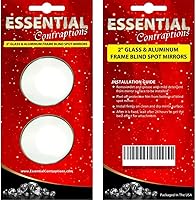 Vista 9 de Espejo de vidrio de punto ciego de 2 pulgadas (paquete de 4) compatible con Mercedes-Benz Sprinter Crew Van con adhesivo de aluminio resistente a