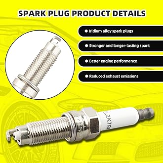 Set of 6 Ignition Coils Pack UF616 022905715E & 6 PCS Iridium Spark Plugs Compatible with Audi Q7 Volkswagen Atlas CC Passat Touareg Porsche Cayenne - 3.6L V6 Replace GN10443 022905715A