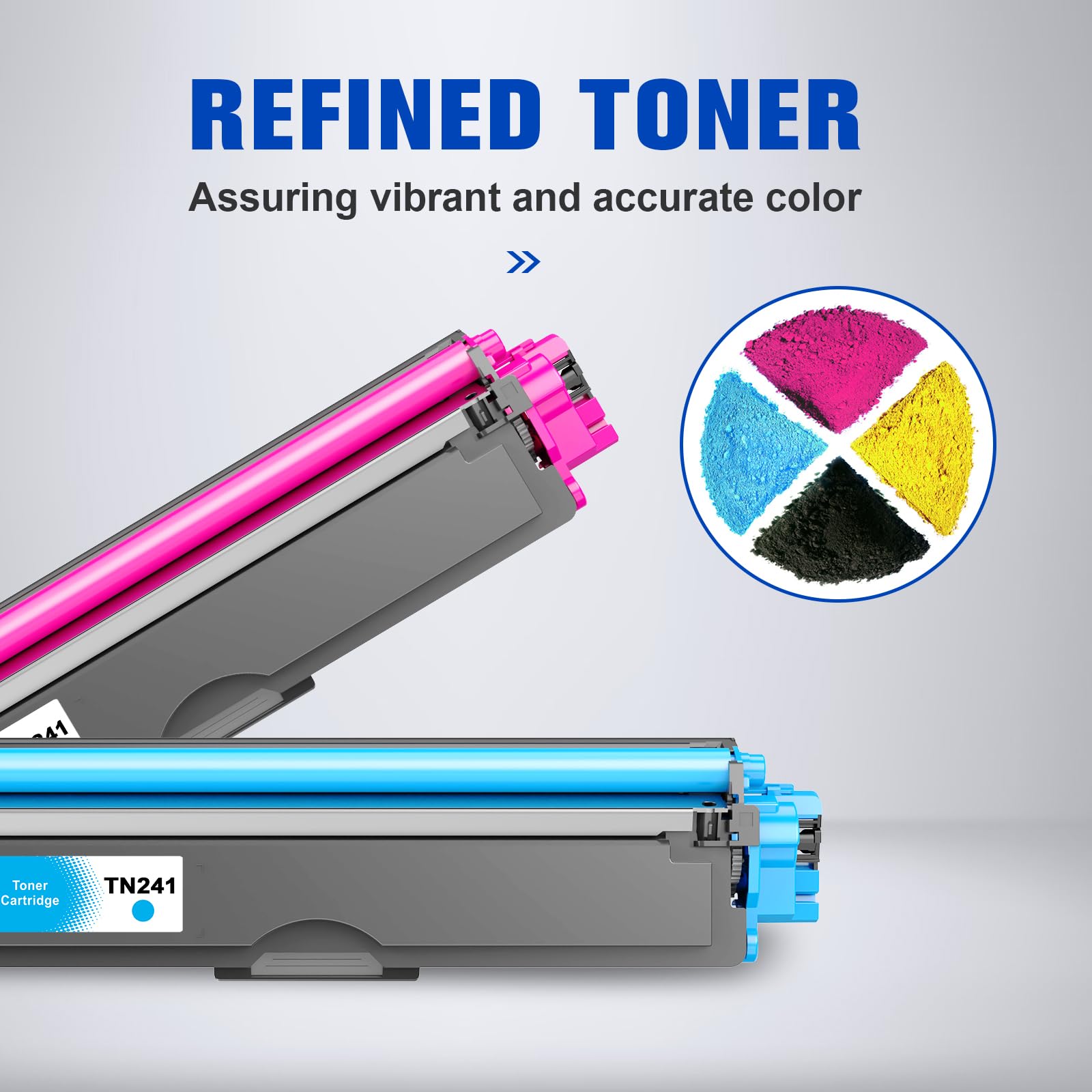 TN241 TN245 Toner Compatibile con Brother TN-241 TN-245 Cartuccia Toner