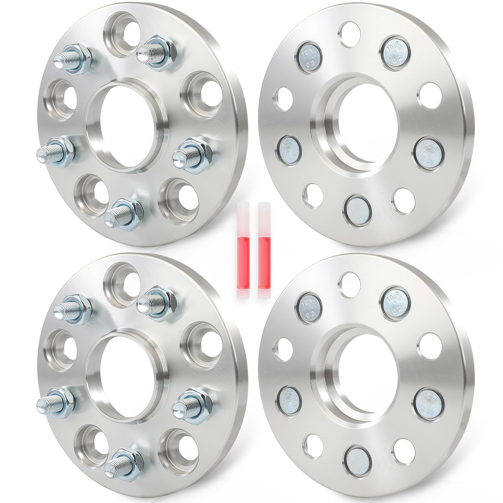 SCITOO 4Pcs 5x120 to 5x114.3 Wheel Adapters 15mm for Honda Civic Odyssey