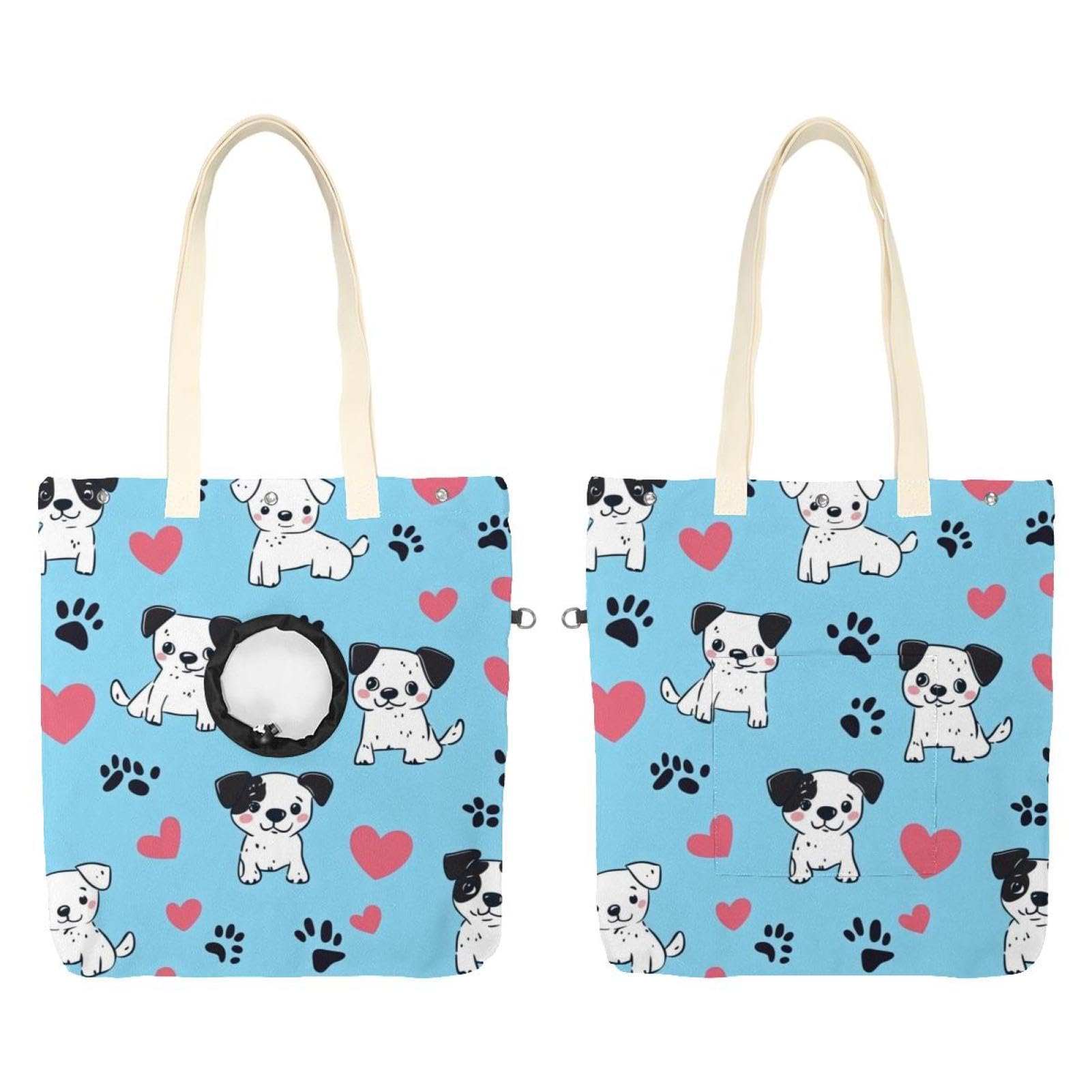 Sac de transport pour chaton et chiot en toile contre le stress des sorties