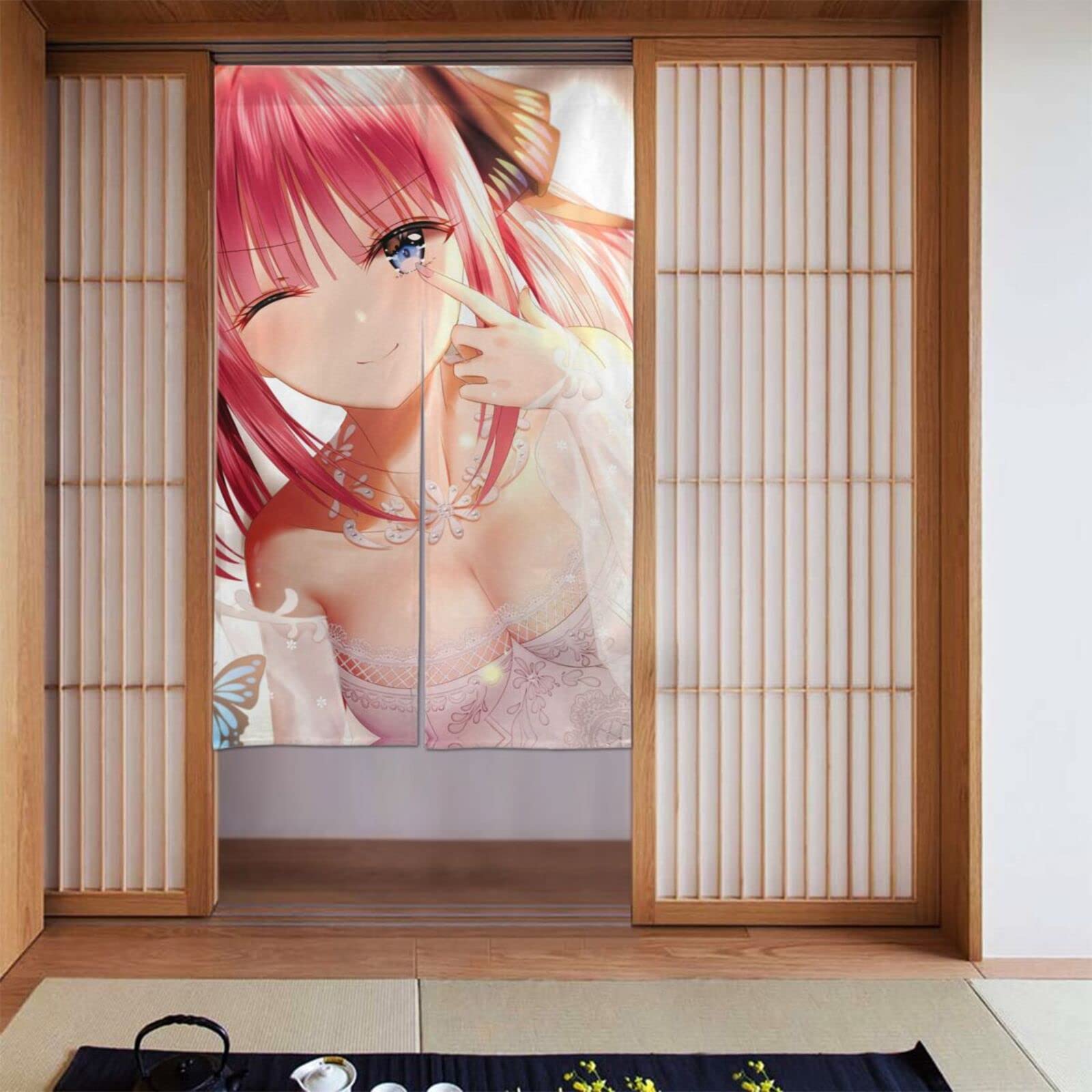 Amazon｜五等分の花嫁 のれん暖簾 おしゃれ遮光間仕切り玄関目隠し