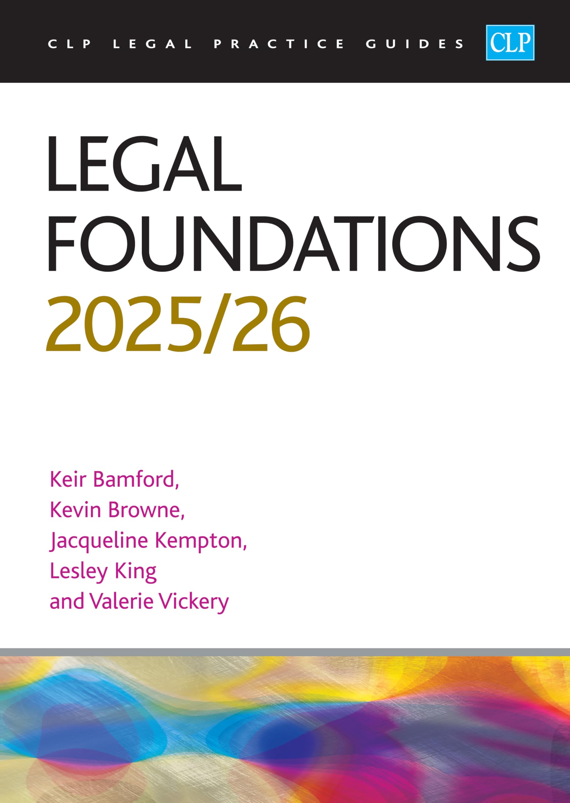 Legal Foundations 2025/26: Legal Practice Course Guides (LPC)
