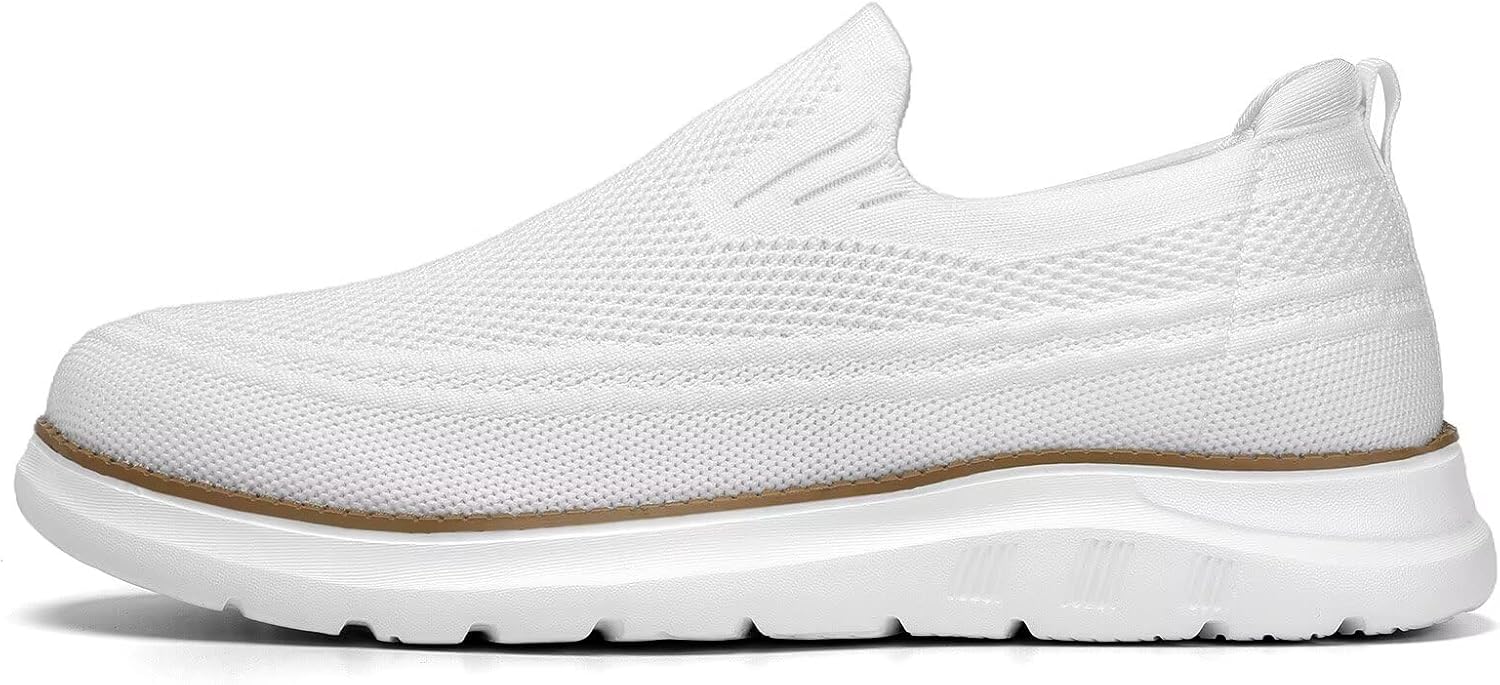 Men's Walking Boat Shoes Slip On Casual Loafers Non Slip Comfortable Lightweight Work Driving Shoes - Image 3