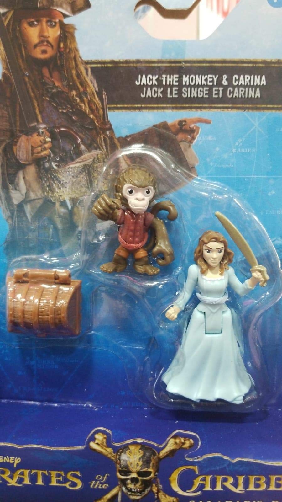 Disney Pirati dei Caraibi 6035323 - Confezione con 2 Personaggi, Modelli Assortiti