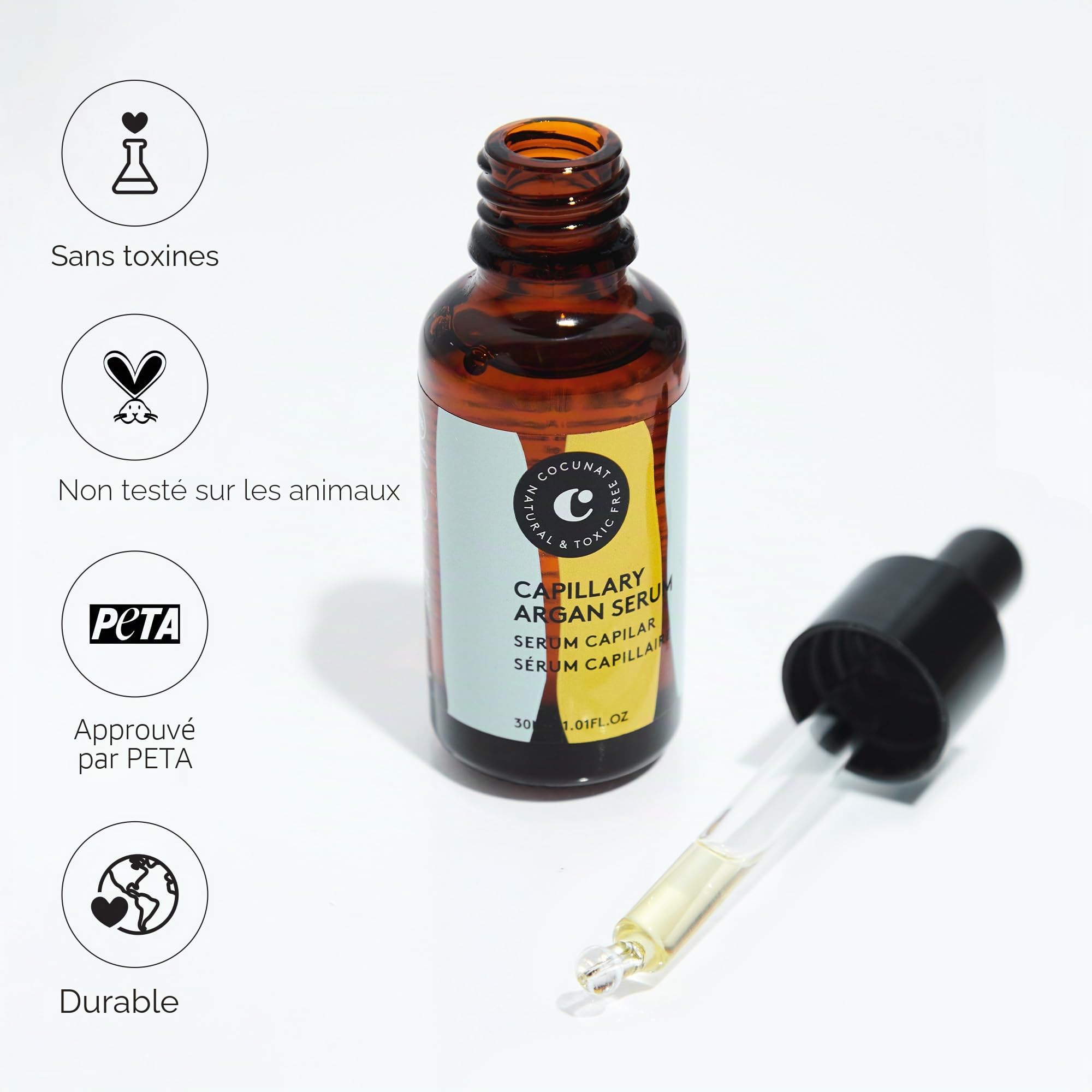 COCUNAT Pack Méthode Curly, Leave-In + Sérum + Spray