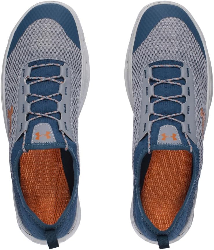 Under Armour Men's UA Kilchis Shoes 8.5 Steel/Mechanic Blue/Rodeo Orange