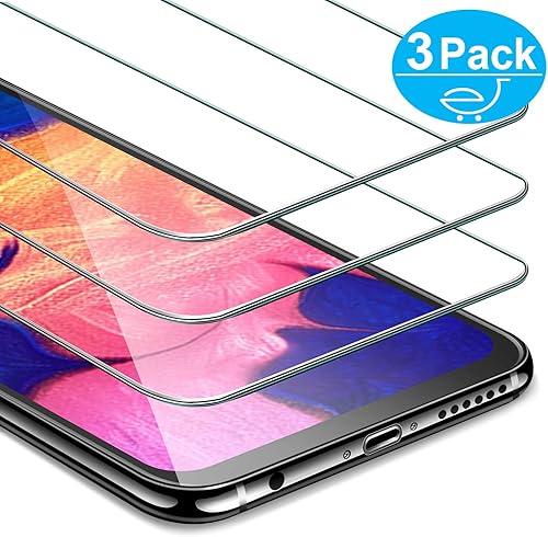 AROYI  3-Pack Pellicola Protettiva Vetro Temperato per Samsung Galaxy A10  Pellicola Vetro Temperato Xiaomi Redmi Samsung Galaxy A10  Nessuna Bolla   Anti graffio   Durezza 9H   Anti-Impronte 