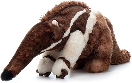 The Petting Zoo Anteater - Animales de peluche, regalos para niños, animales salvajes del zoológico Onez, juguete de peluche de 20 pulgadas