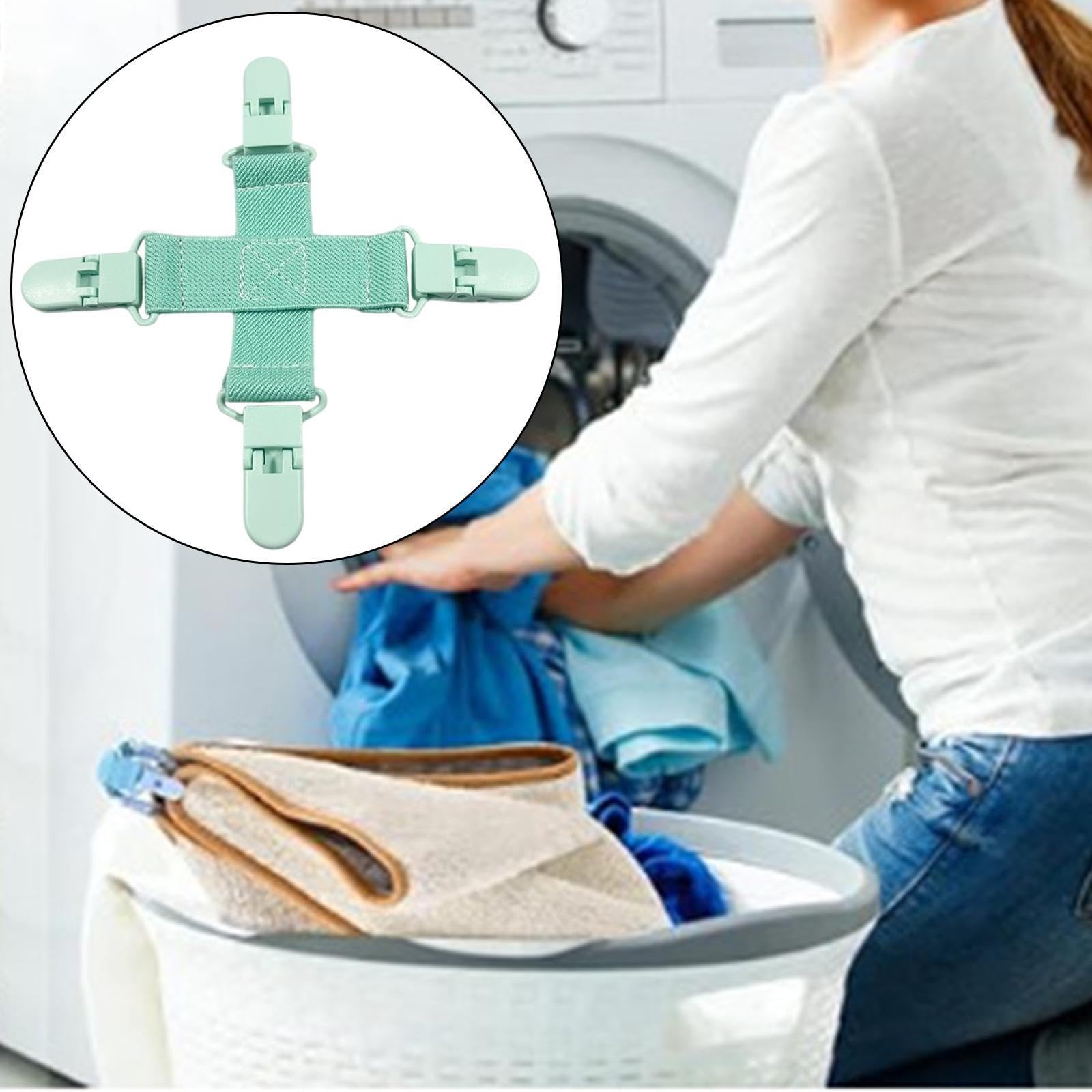 Bed Sheet Anti Tangle Gadget Bed Sheet Detangler For Washer & Dryer ...