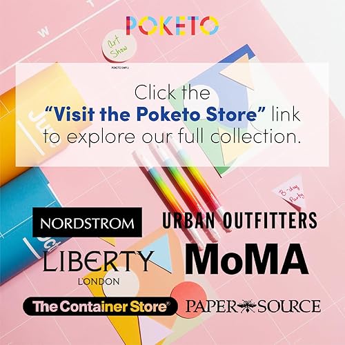 Miniatura 7 de Poketo Agenda diaria semanal y mensual con arcos grandes fecha abierta 12 meses encuadernado en espiral 75 x 103 pulgadas