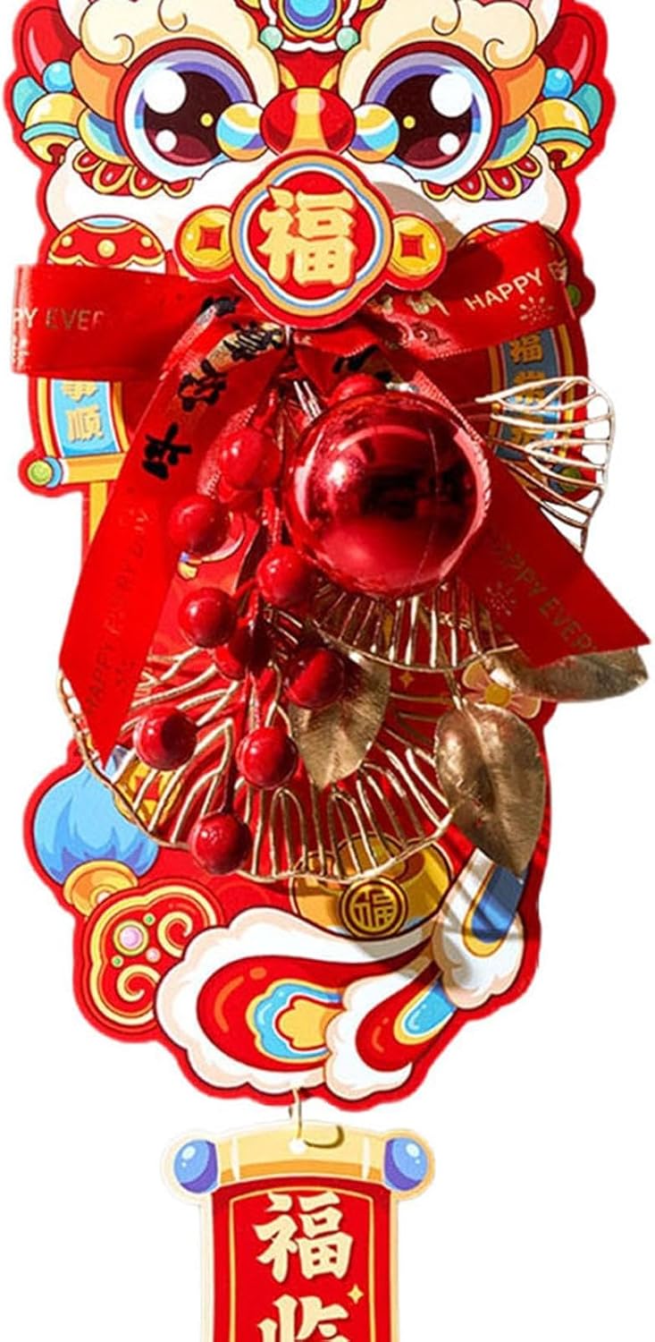 旧正月吊り飾り、 2026 旧正月春節壁とポーチの吊り下げ飾り(Blessing)