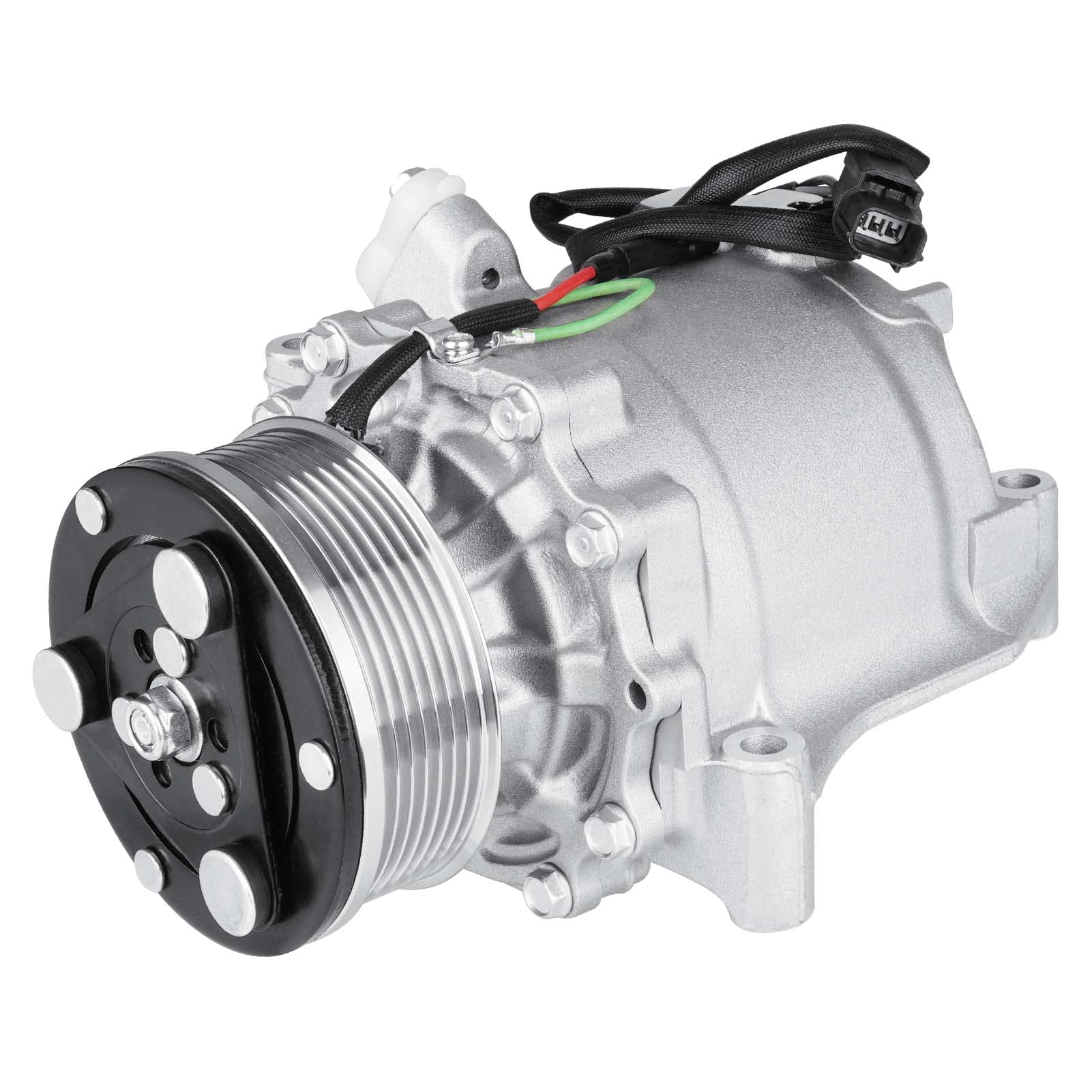 AC Compressor with Clutch Fits for Honda Civic 1.8 1.8L 2006 2007 2008 2009 2010 2011, CO 4918AC, 38810RNAA02 38810RRBA01