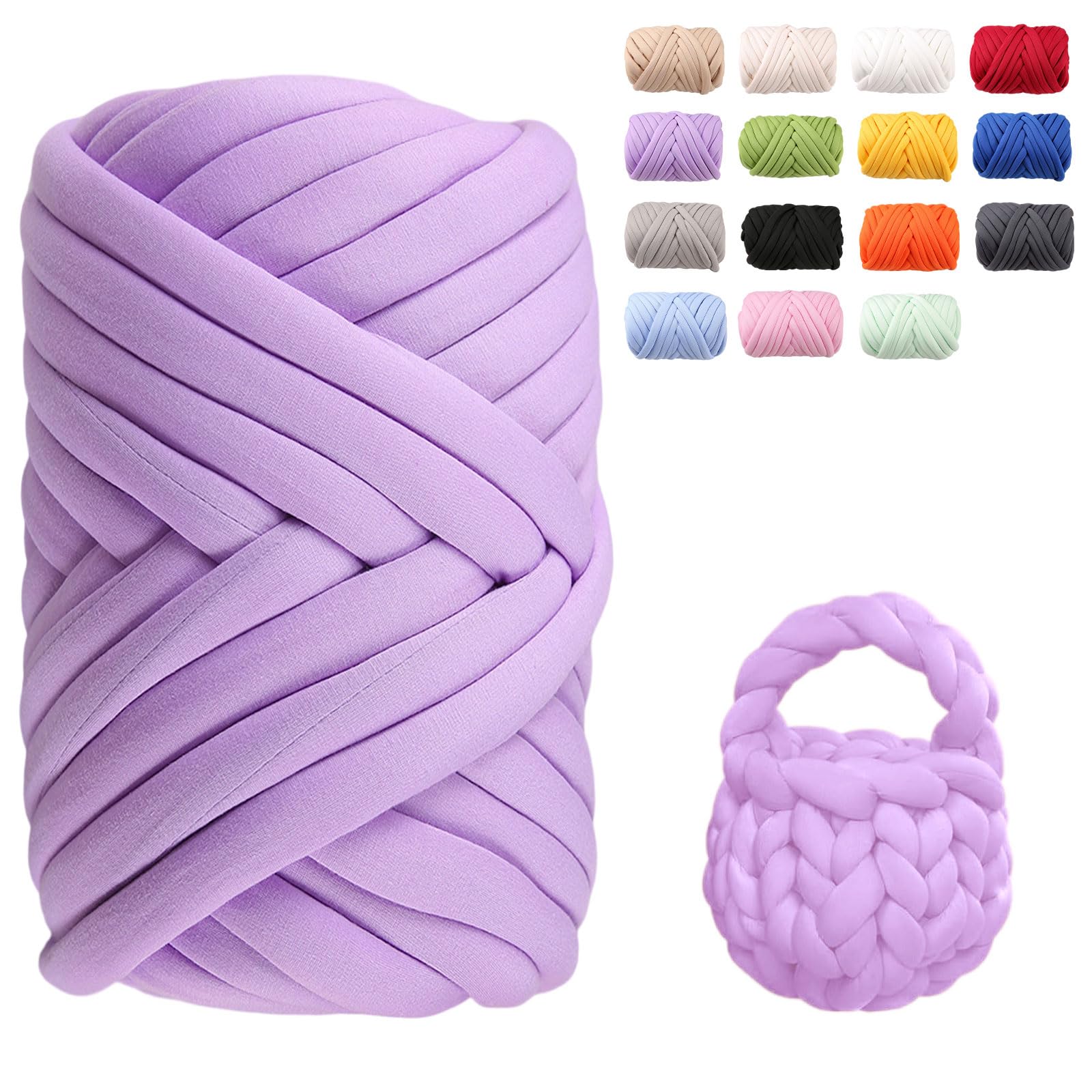 Armstricken Wolle 500g 25m Dicke Chenille Wolle zum Handstri