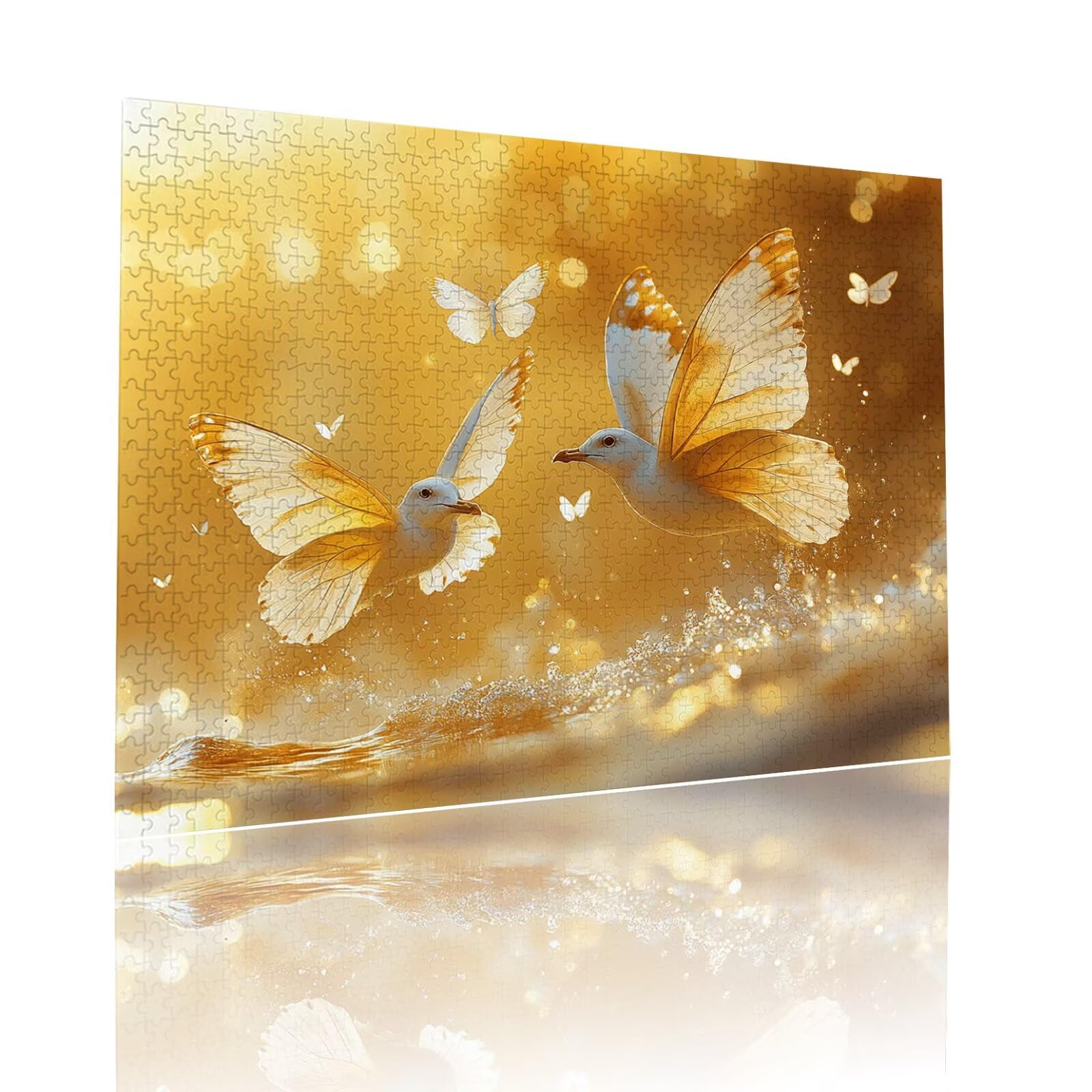 Puzzle Erwachsene 2000 Teile Vogel Schmetterling Educa Jigsaw für Kinder ab 8 Jahren Mädchen Jungen, Erwachsene Impossible Klassische Puzzles Schwer, Anspruchsvoll Spielspaß, Geschenke 70x99cm t-742