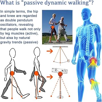 Bionic Power Wearable Exoskeleton for Walking, Exoskeleton Legs with Adjustable Power, Walking Assistance Device for Hiking, Travel & Daily Mobility Support Bothlegs S
