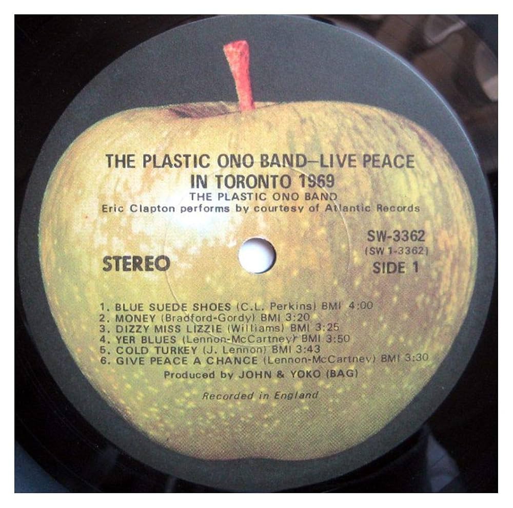 Amazon.com: The Plastic Ono Band: Live Peace in Toronto 1969