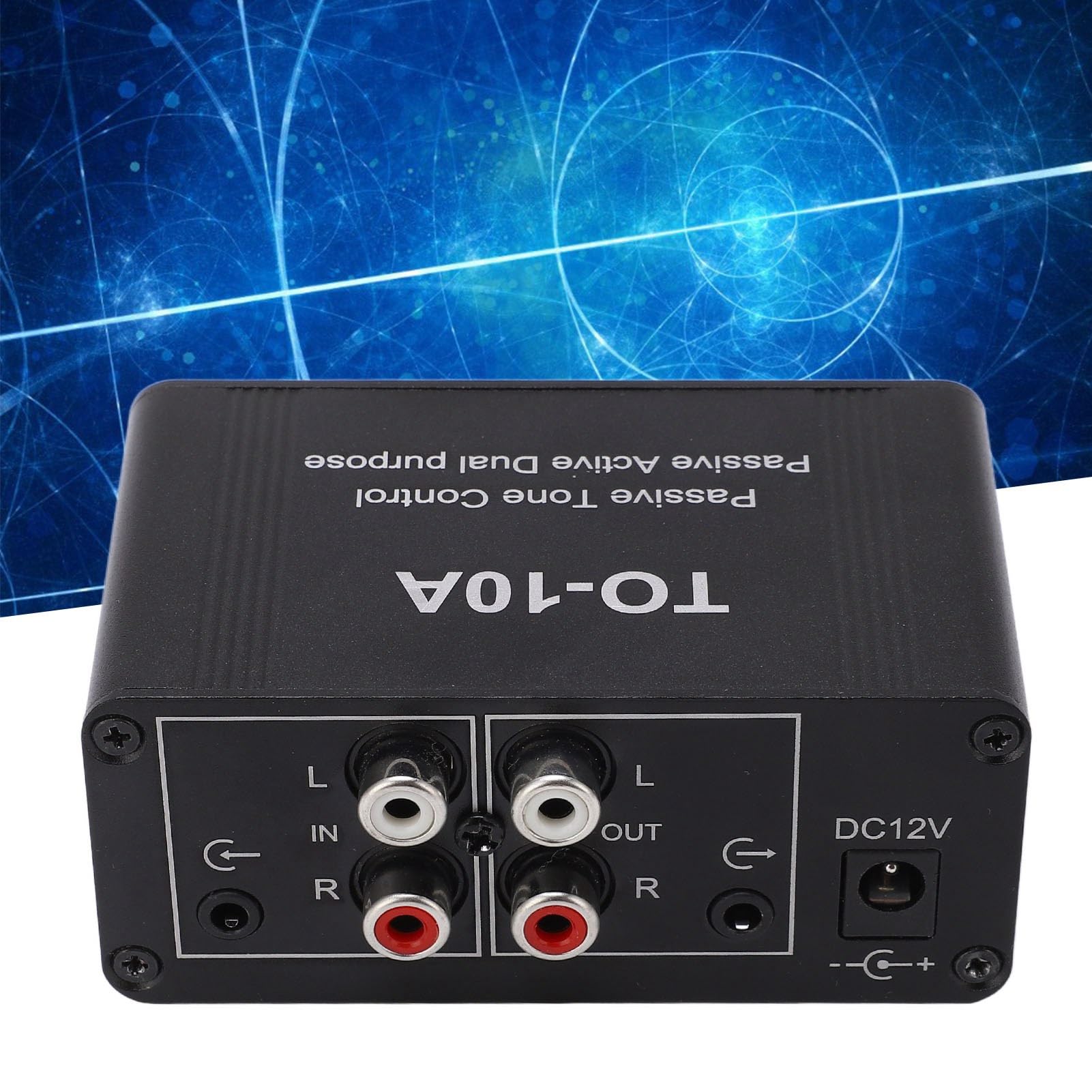 Mini Preamplificatore Audio Stereo NE5532 DC 12V Amplificatore per Cuffie